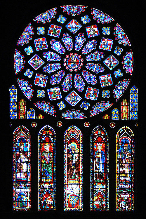 Chartres rose window
